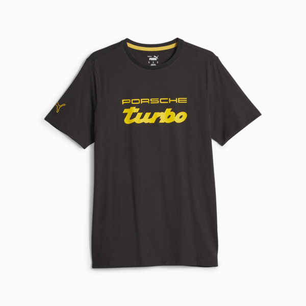 Porsche Legacy Tee, PUMA Black, large-ZAF