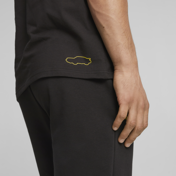 Porsche Legacy Tee, PUMA Black, large-ZAF