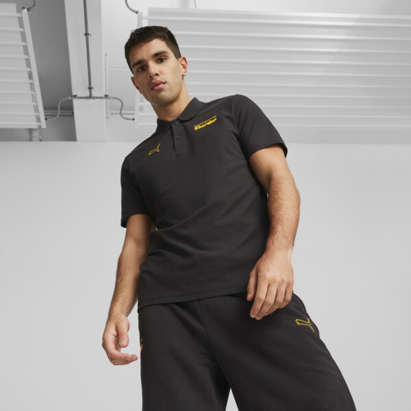 Porsche Legacy Polo, PUMA Black, large-ZAF