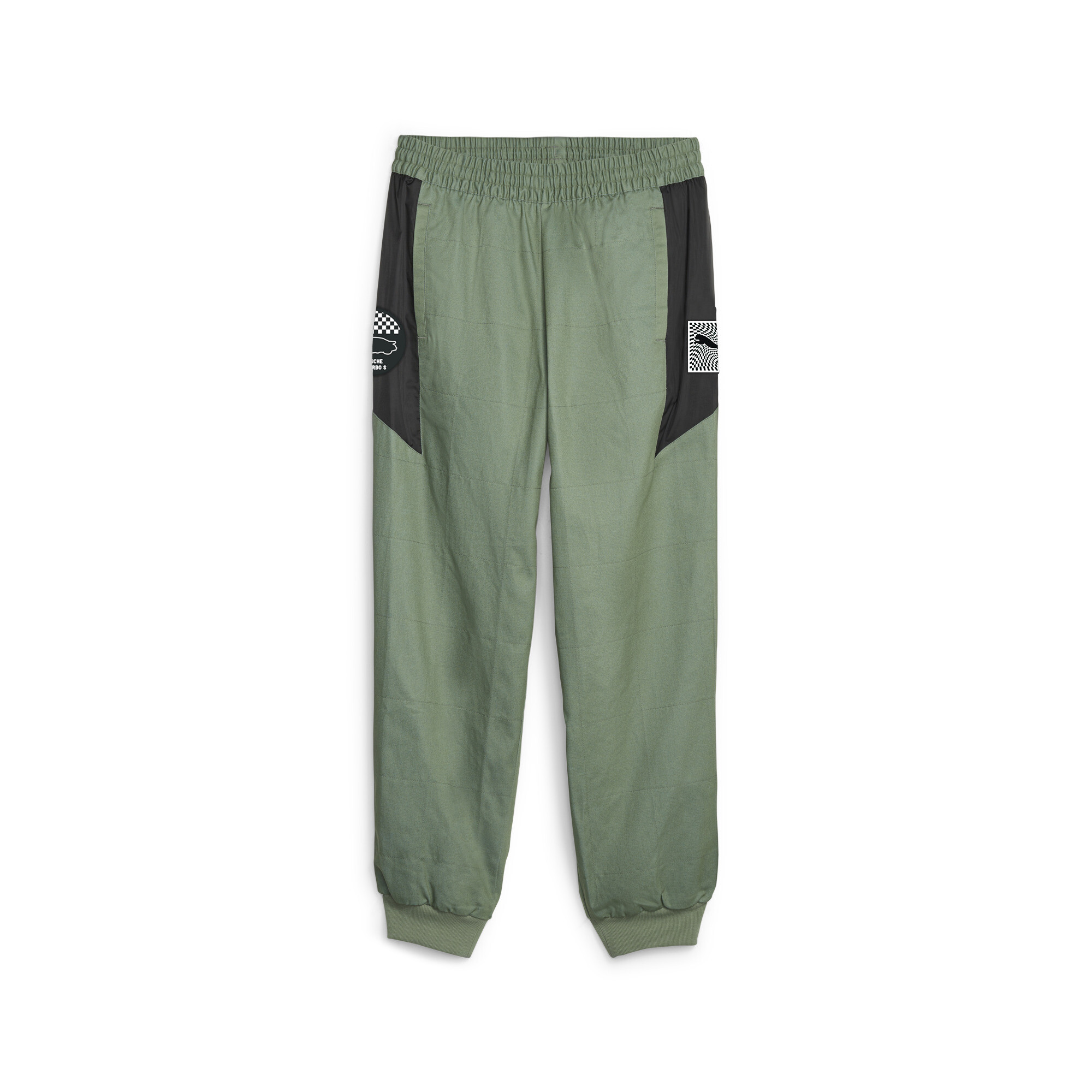 Men's PUMA Porsche Legacy Garage Crew Pants In Green, Size 2XL