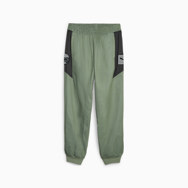 Porsche Legacy Garage Crew Men's Pants, Eucalyptus, large-ZAF
