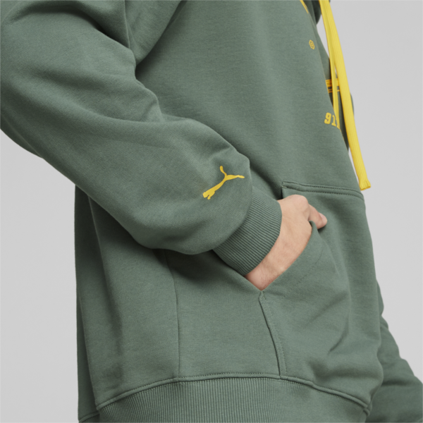 Porsche Legacy Garage Crew Men's Hoodie, Eucalyptus, large-ZAF