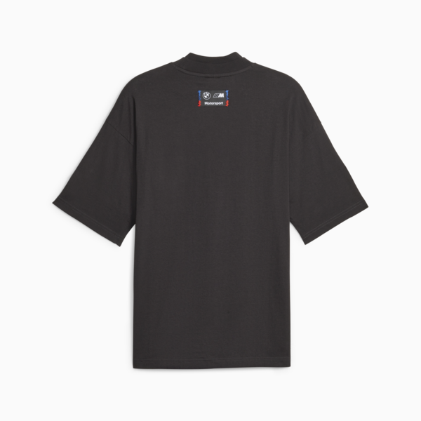 BMW M Motorsport Garage Crew Men's Tee, PUMA Black, large-ZAF