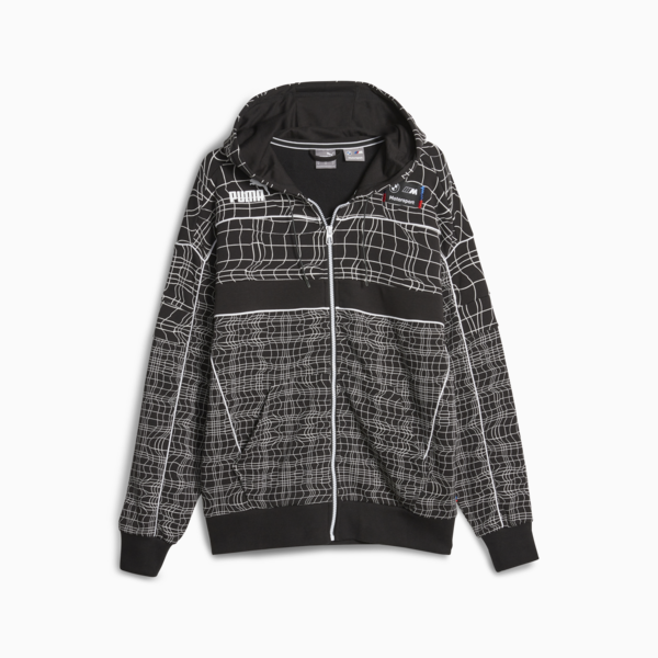 BMW M Motorsport Camo SDS Men's Hoodie, PUMA Black-AOP, large-ZAF