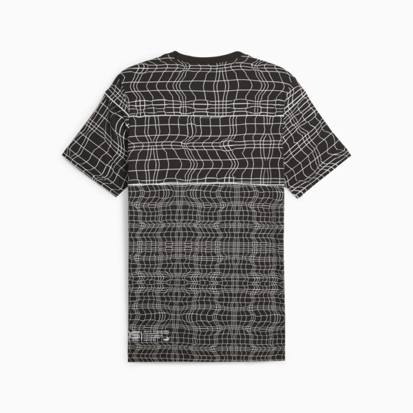 BMW M Motorsport Camo SDS Men's Tee, PUMA Black-AOP, large-ZAF