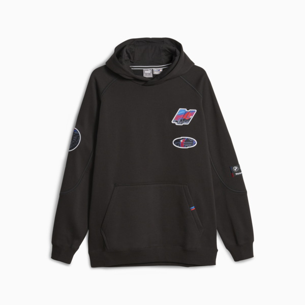 BMW M Motorsport Statement Hoodie, PUMA Black, large-ZAF