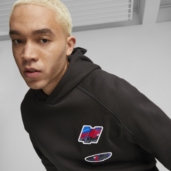 BMW M Motorsport Statement Hoodie, PUMA Black, large-ZAF