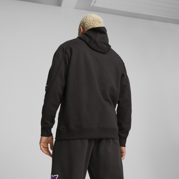 BMW M Motorsport Statement Hoodie, PUMA Black, large-ZAF