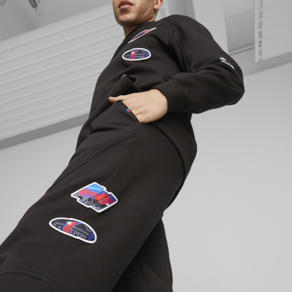 BMW M Motorsport Statement Sweatpants, PUMA Black, large-ZAF