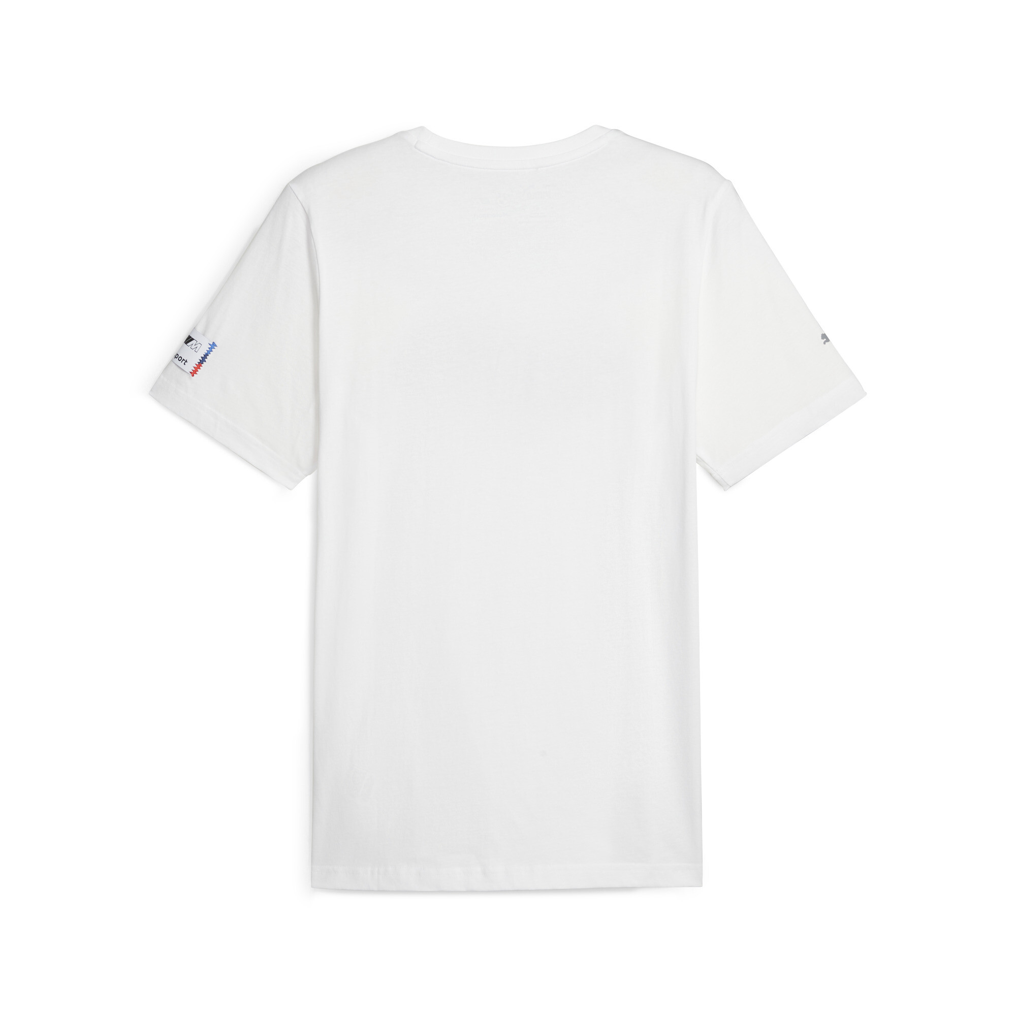 Men's PUMA BMW M Motorsport Statement Car T-Shirt In White, Size 2XL, Cotton