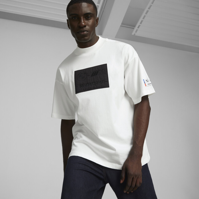 

Men's PUMA BMW M Motorsport Statement Logo Oversized T-shirt, White