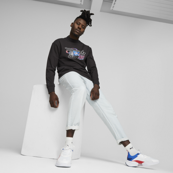 BMW M Motorsport Statement Long Sleeve Tee, PUMA Black, large-ZAF