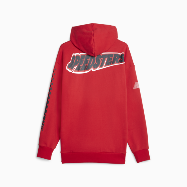 Scuderia Ferrari Race Garage Crew Men's Hoodie, Rosso Corsa, large-ZAF