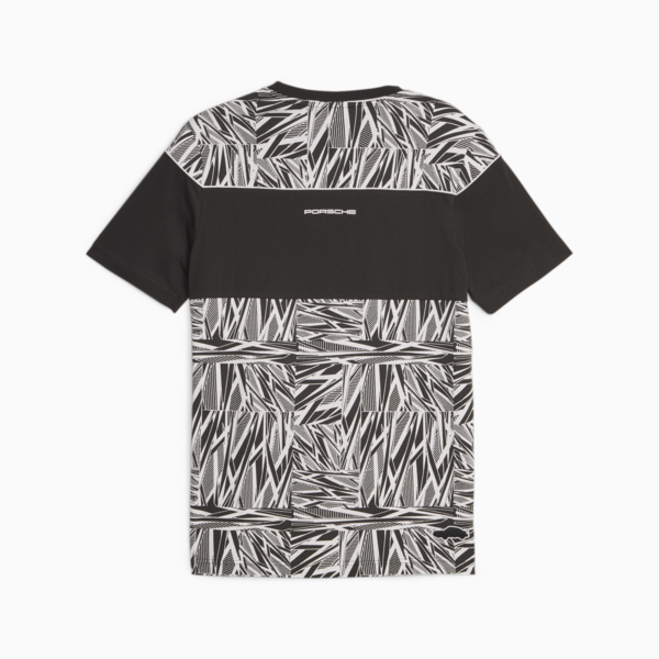 Porsche Legacy Men's Camo SDS Motorsport Tee, PUMA Black, large-ZAF