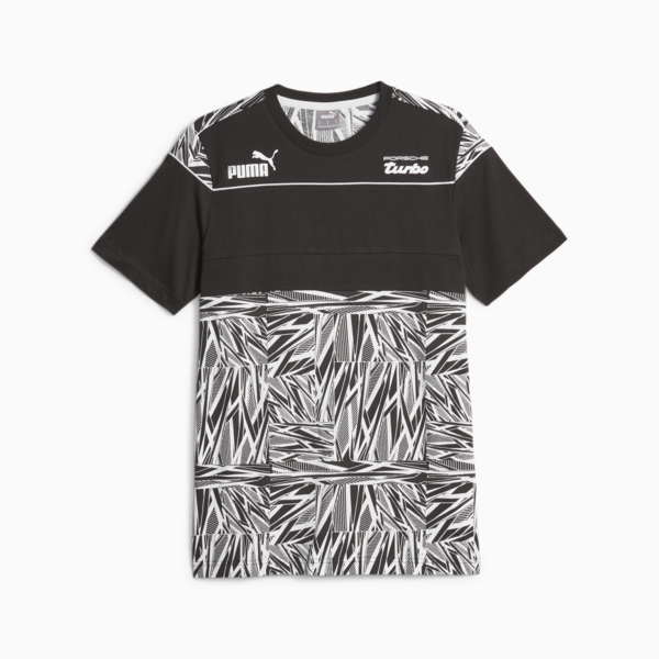 Porsche Legacy Men's Camo SDS Motorsport Tee, PUMA Black, large-ZAF