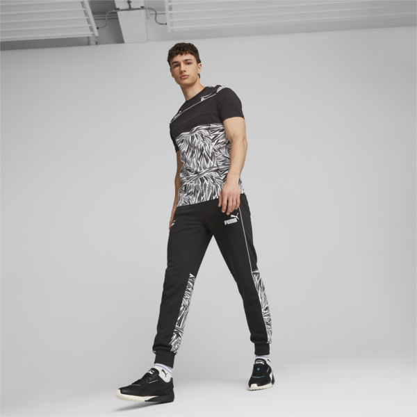 Porsche Legacy Men's Camo SDS Motorsport Tee, PUMA Black, large-ZAF