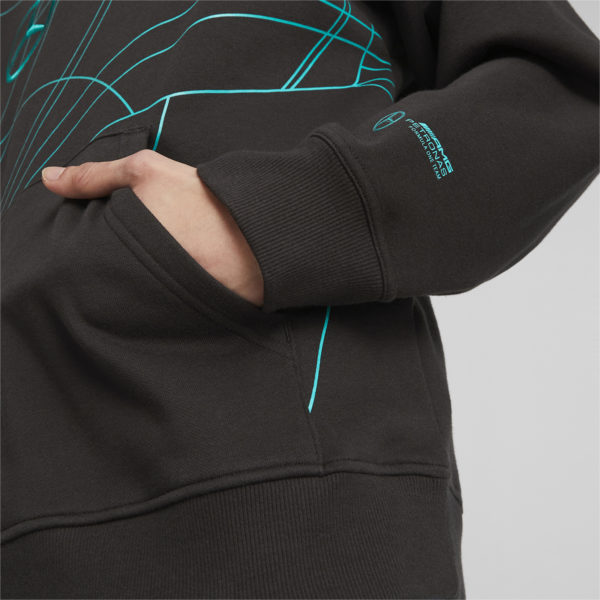 Mercedes-AMG PETRONAS Statement Men's Motorsport Sweatshirt, PUMA Black, large-ZAF