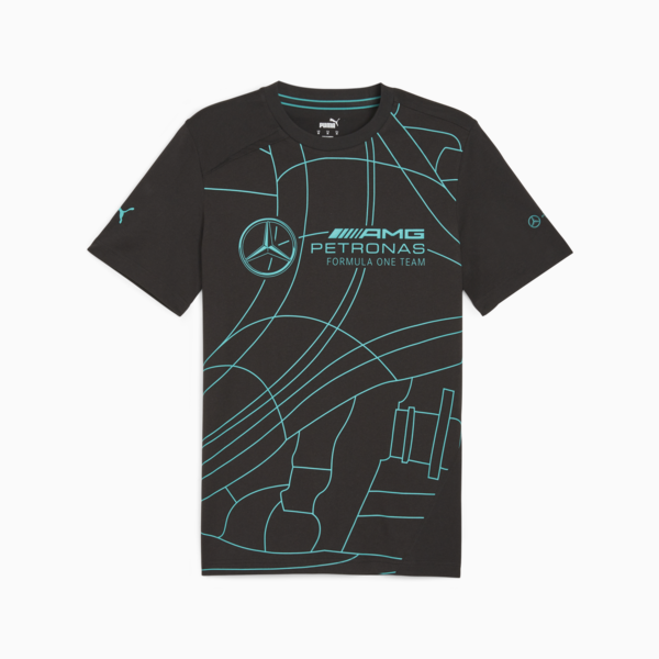 Mercedes-AMG PETRONAS Statement Men's Motorsport Tee, PUMA Black, large-ZAF