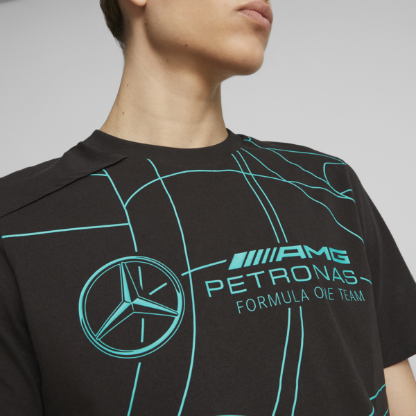 Mercedes-AMG PETRONAS Statement Men's Motorsport Tee, PUMA Black, large-ZAF