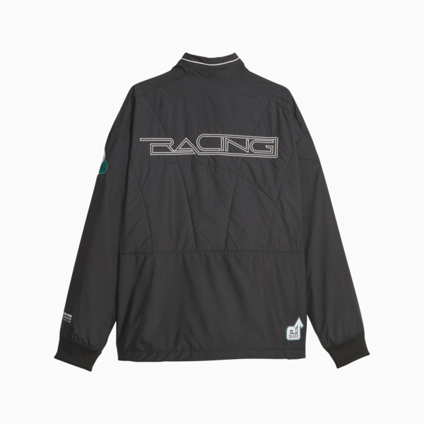 Mercedes-AMG Petronas Motorsport Garage Crew Men's Jacket, PUMA Black, large-ZAF