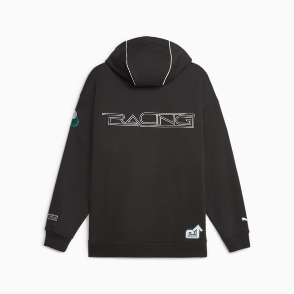 Mercedes-AMG Petronas Motorsport Garage Crew Hoodie, PUMA Black, large-ZAF