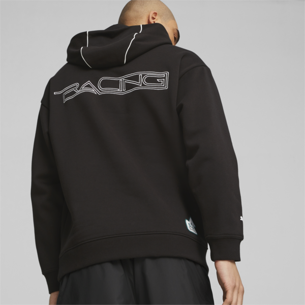 Mercedes-AMG Petronas Motorsport Garage Crew Hoodie, PUMA Black, large-ZAF