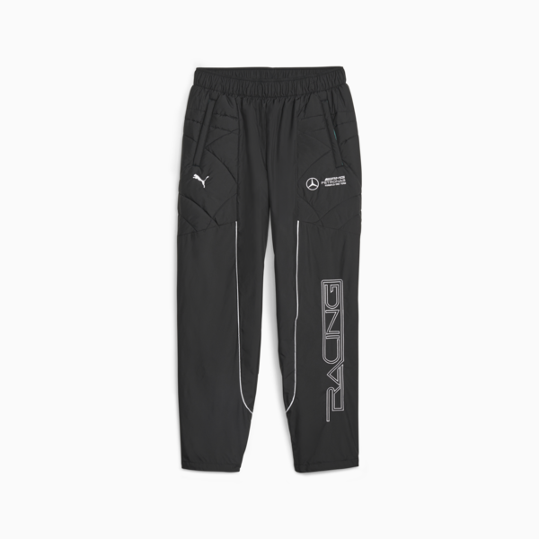Mercedes-AMG Petronas Motorsport Garage Crew Men's Pants, PUMA Black, large-ZAF