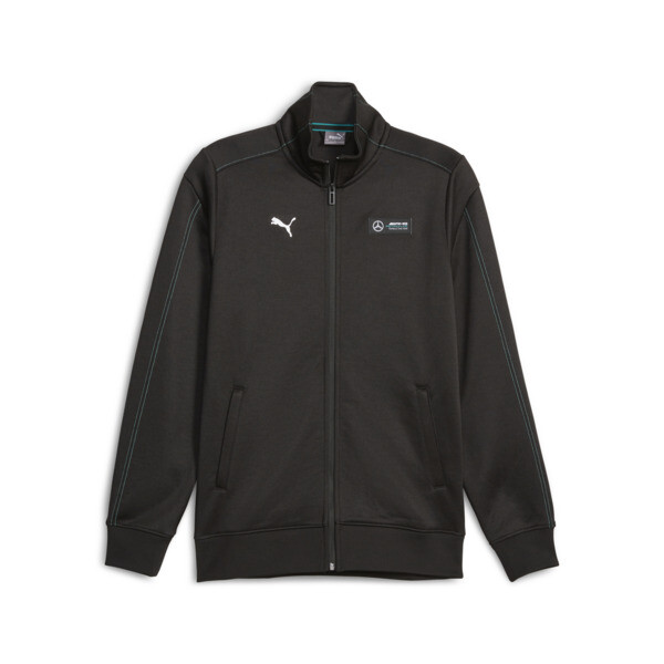 Mercedes AMG PETRONAS Men s MT7 Motorsport Track Jacket black PUMA