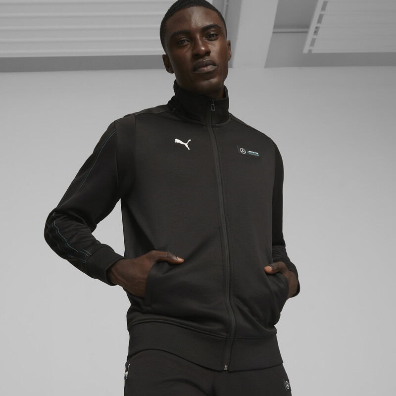 Men s PUMA Mercedes AMG PETRONAS MT7 Motorsport Track Jacket in