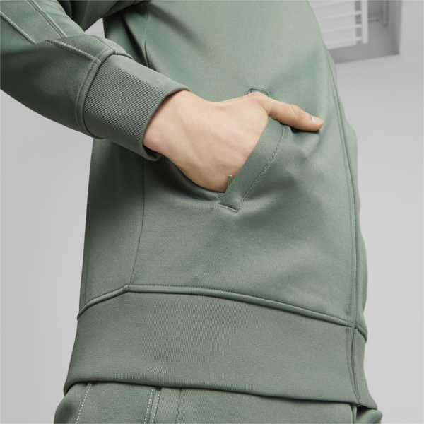 Mercedes-AMG PETRONAS Men's MT7 Motorsport Track Jacket, Eucalyptus, large-ZAF