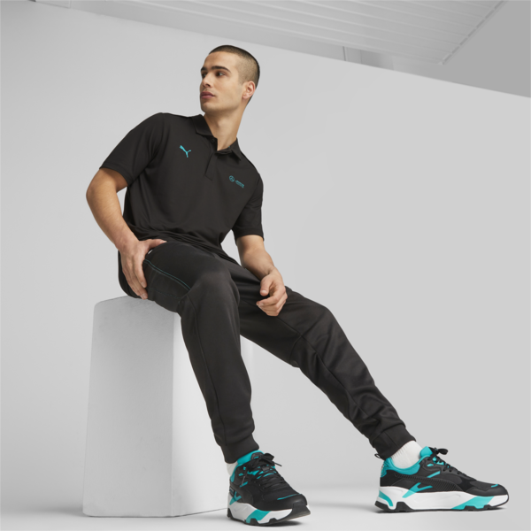 Mercedes-AMG PETRONAS Men's MT7 Regular Motorsport Track Pants, PUMA Black, large-ZAF