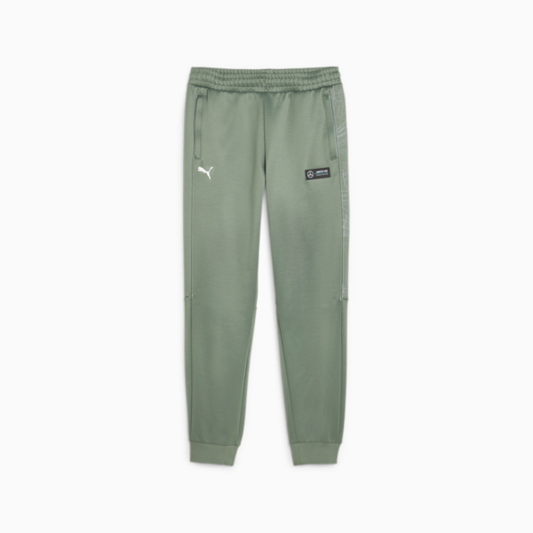 Mercedes-AMG PETRONAS Men's MT7 Regular Motorsport Track Pants, Eucalyptus, large-ZAF