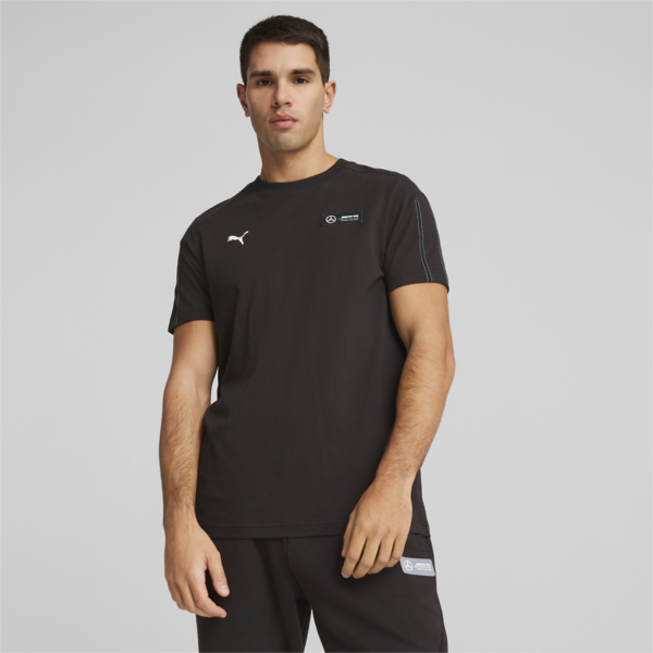 Mercedes-AMG PETRONAS Men's MT7 Tee, PUMA Black, large-ZAF