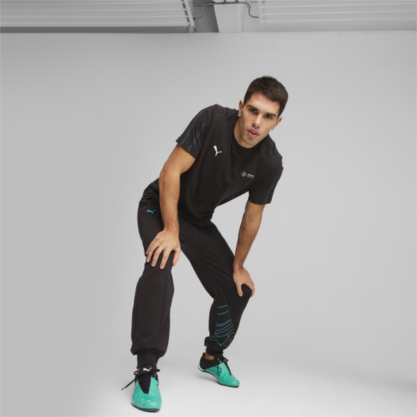 Mercedes-AMG PETRONAS Men's MT7 Tee, PUMA Black, large-ZAF