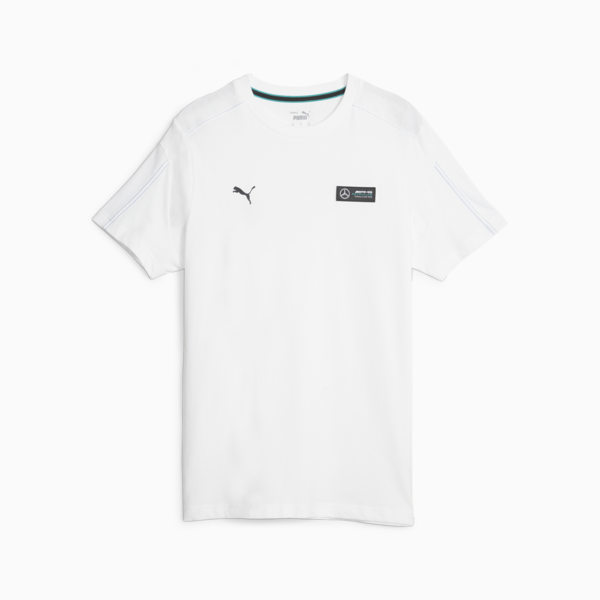 Mercedes-AMG PETRONAS Men's MT7 Tee, PUMA White, large-ZAF