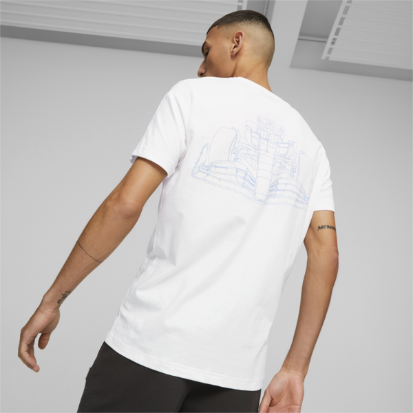 Mercedes-AMG PETRONAS Men's MT7 Tee, PUMA White, large-ZAF