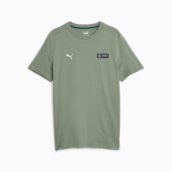 Mercedes-AMG PETRONAS Men's MT7 Tee, Eucalyptus, large-ZAF