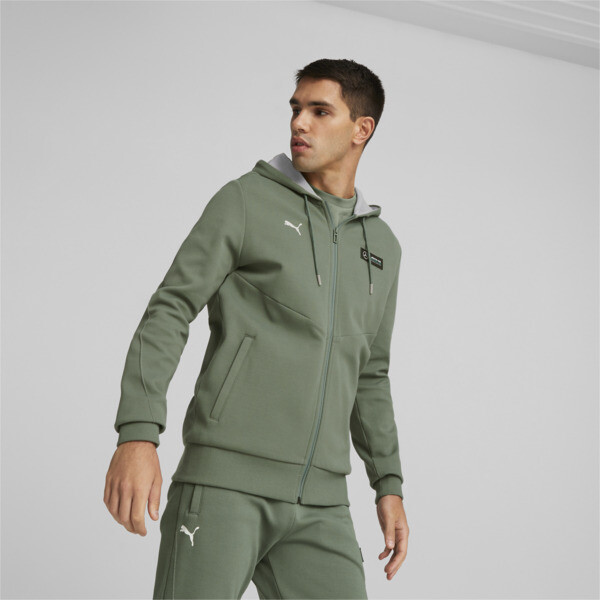 Mercedes AMG PETRONAS Men s Motorsport Hooded Sweatshirt green PUMA