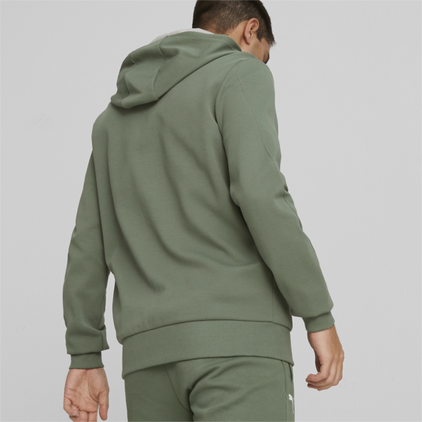 Mercedes-AMG PETRONAS Men's Motorsport Hooded Sweatshirt, Eucalyptus, large-ZAF
