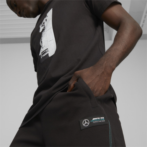 Mercedes-AMG PETRONAS Men's Motorsport Sweatpants, PUMA Black, large-ZAF
