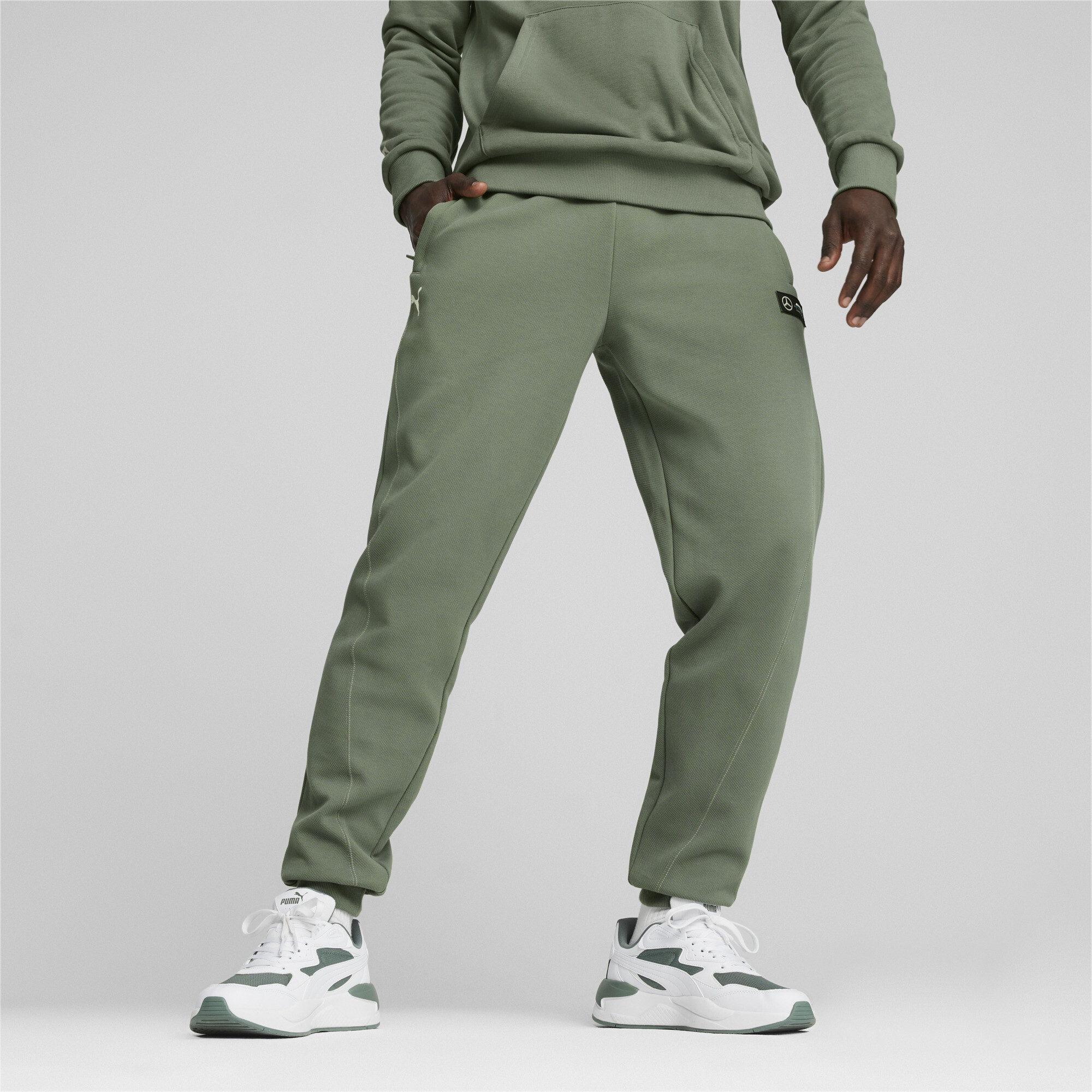 PUMA Mercedes AMG PETRONAS Motorsport Cotton Sweatpants Casual