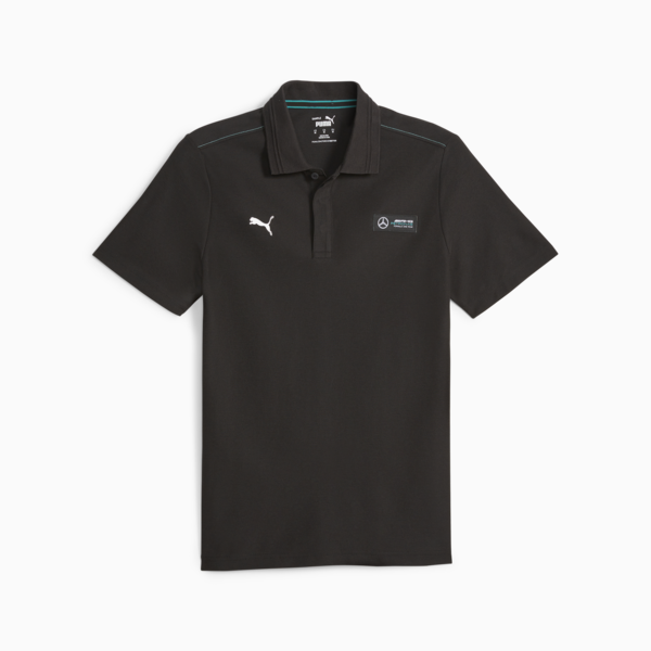 Mercedes-AMG PETRONAS Men's Motorsport Polo, PUMA Black, large-ZAF