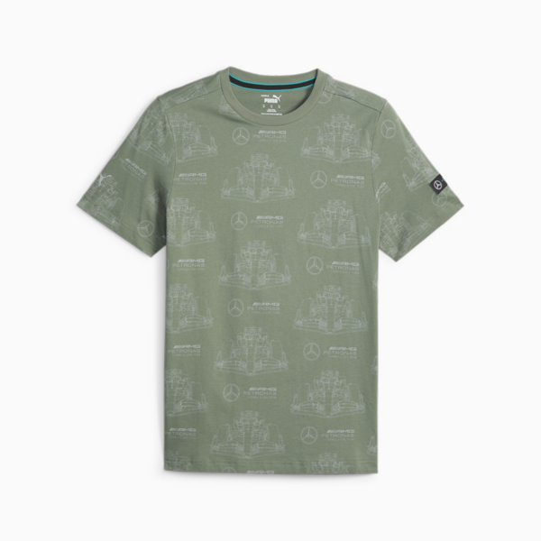 Remera para hombre Mercedes-AMG PETRONAS, Eucalyptus, large-ARG