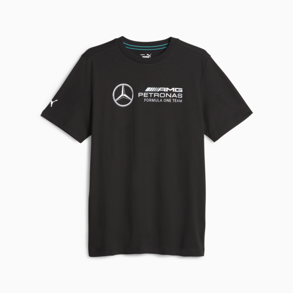 Mercedes-AMG PETRONAS Men's Motorsport Tee, PUMA Black, large-ZAF