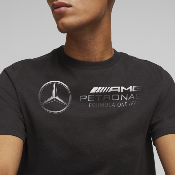 Mercedes-AMG PETRONAS Men's Motorsport Tee, PUMA Black, large-ZAF