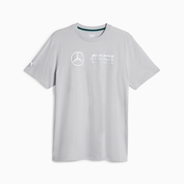 Mercedes-AMG PETRONAS Men's Motorsport Tee, Mercedes Team Silver, large-ZAF