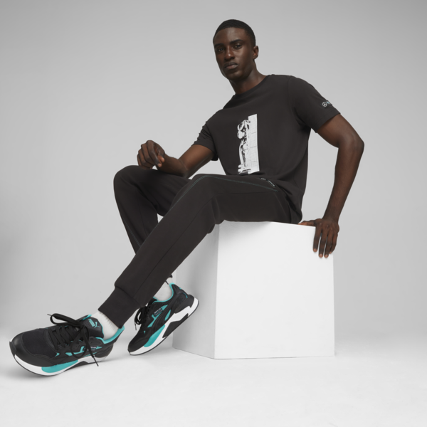 Mercedes-AMG PETRONAS Men's Motorsport Tee, PUMA Black, large-ZAF