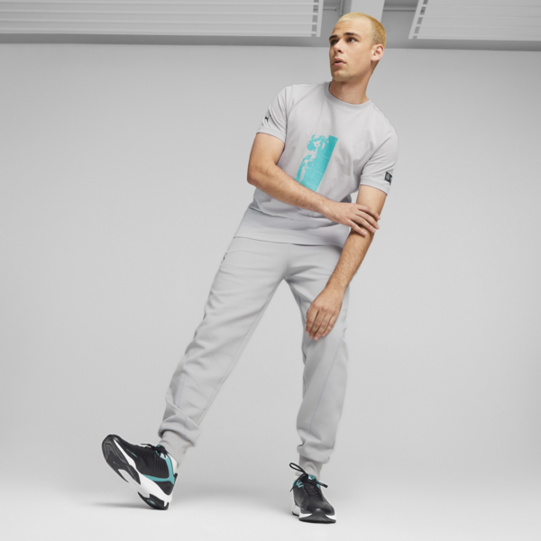 Mercedes-AMG PETRONAS Men's Motorsport Tee, Mercedes Team Silver, large-ZAF