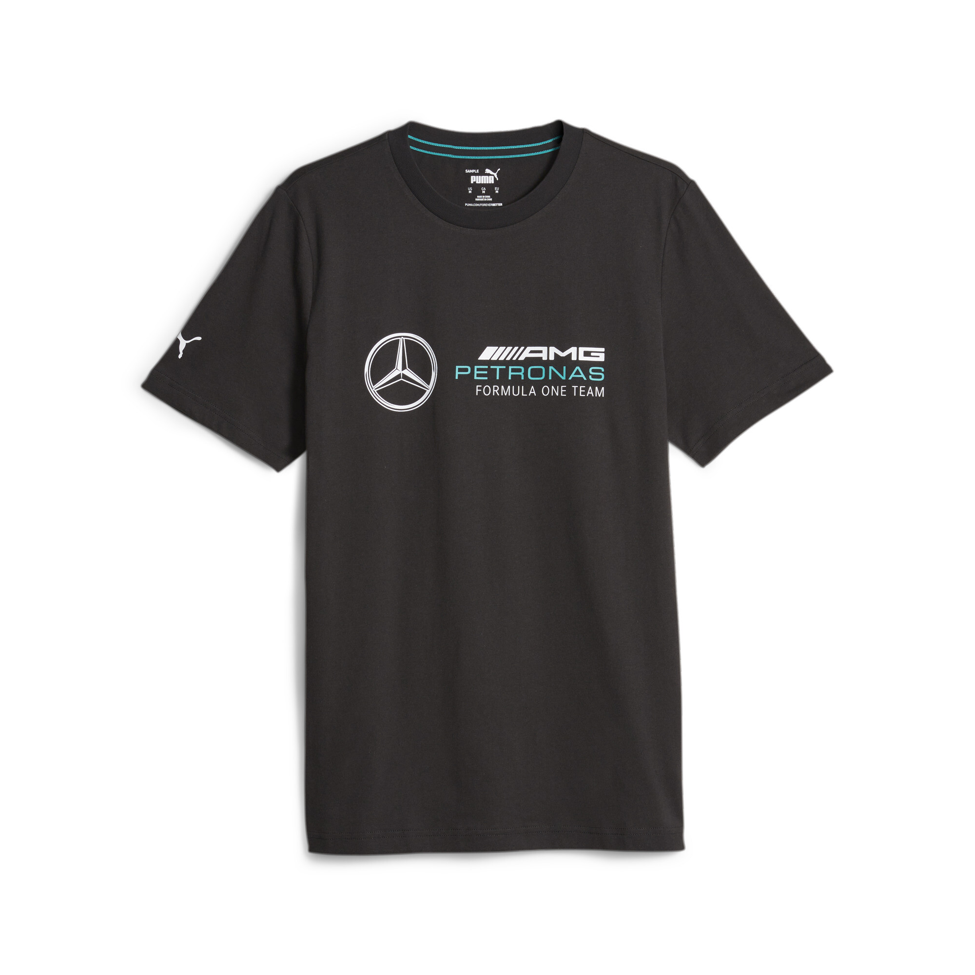 Men's PUMA Mercedes-AMG PETRONAS Motorsport T-Shirt In Black, Size XL