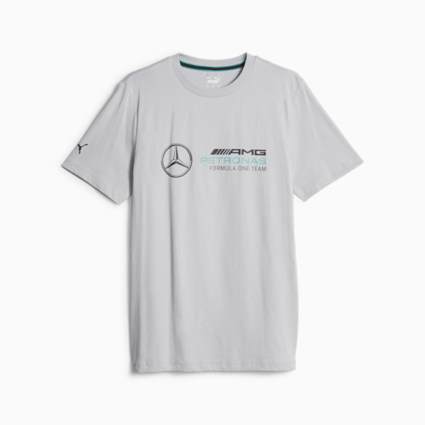 Mercedes-AMG PETRONAS Men's Motorsport Tee, Mercedes Team Silver, large-ZAF